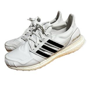 Adidas Ultraboost DNA White Leather Sneaker Mens Size 9